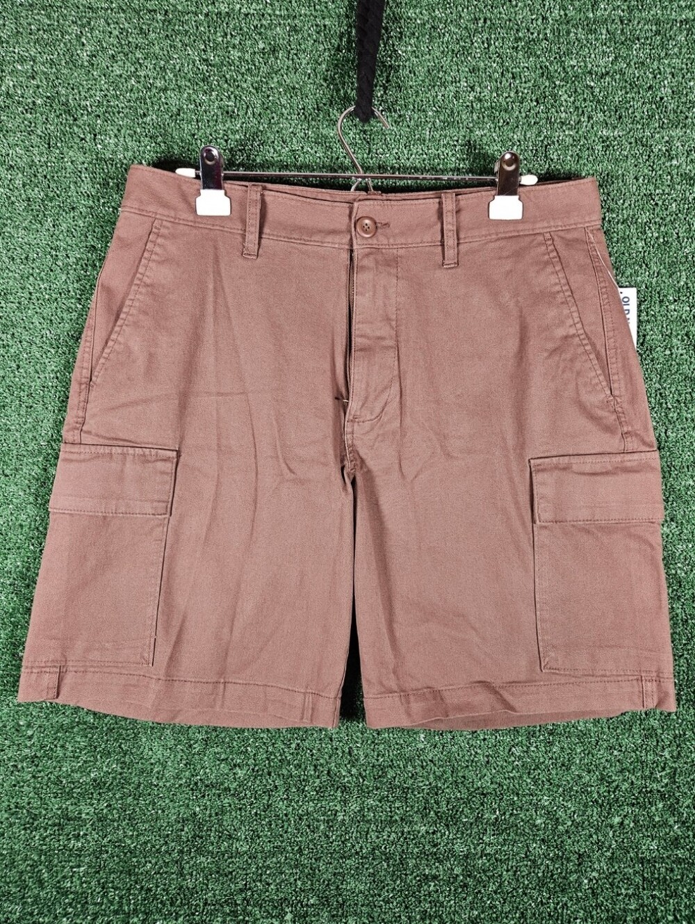 NWT Old Navy Lived-In Straight Cargo Built-In Flex Shorts / Mens Size - 34